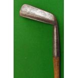 Good Wm Gibson for J C Smith Monifieth “The Princeps” Pat putter – showing the Gibson and Pat No