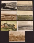 Collection of Scottish Golf Course and Golf Club postcards in the Glasgow and surrounding areas from