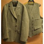 Fine Christopher Dawes Country Clothing Derby Tweed full sporting suit – comprising Jacket and