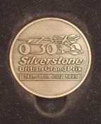 Motor Sport - 1995 Silverstone British Grand Prix 30th Year Anniversary Medal a Limited-Edition