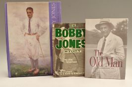 Collection of US Golf Player Biography Books one signed (3) – O B Keeler and Grantland Rice - “The