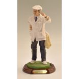 Harold “Dickie” Bird MBE Royal Doulton Cricket Umpire Figure c1996 – fine ceramic figure, RDUK96