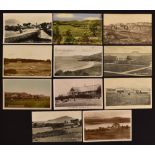 Collection of various Scottish Golf Course and Golf Club House postcards on the West coast, Highland
