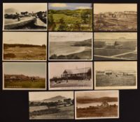 Collection of various Scottish Golf Course and Golf Club House postcards on the West coast, Highland