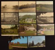 Collection of various interesting American Golfing Postcards from the very early1900s onwards (10) –