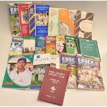 Selection of Kent, Essex, Hampshire, Middlesex and Surrey County Cricket Year Books consisting of
