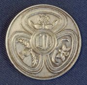 Silver 1932 Junior Lawn Tennis Championship of Great Britain Medal engraved to the reverse ‘Boys