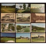 Collection of American Golf Course, Golf Club postcards in the New York, and New Jersey State from