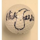 Nick Faldo signed personal golf ball – official Rexstar Nick Faldo (6x Major winner) Own Personal