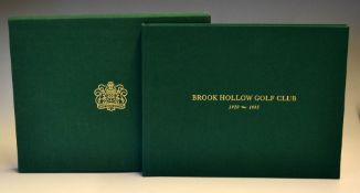 American Exclusive Golf Club History Book – “Brook Hollow Golf club 1920-1995 – The First 75
