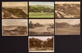 Collection of various English Golf Courses and Golf Club postcards from the Midlands down to the