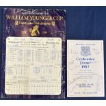 Signed 1983 Hastings and St Leonard Priory CC v Shrewsbury CC Cricket Scorecard with scores filled