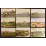Collection of North Berwick Golf Club colour postcards from the early 1900s onwards (9) - Driving to