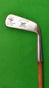 Very interesting F H Ayres “The Century Putter” convex face wry neck putter – stamped Len Spencer
