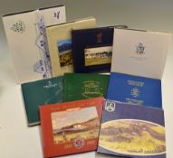 Collection of Irish Centenary/History Golf Club Books from the 1880s onwards – 4x signed (9) -