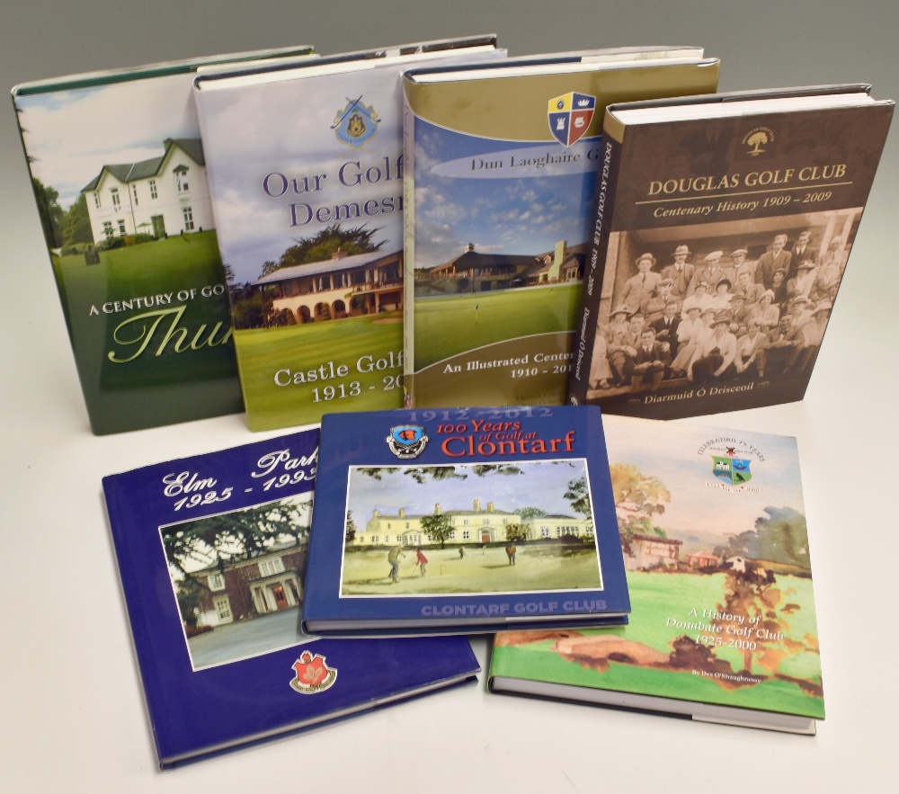 Collection of Irish Centenary/History Golf Books from the early 1900s onwards (7) - Clontarf Golf