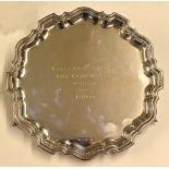 The Gallaher Ulster Open Professional Golf Championship 1967 silver presentation winners salver –