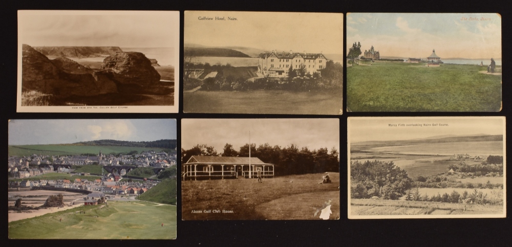 Collection of Scottish Golf Clubs and Golf Course postcards along the North Coast of Scotland from - Image 2 of 2