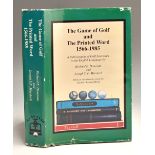 Donovan, Richard E & Joseph Murdoch - “The Game of Golf and the Printed Word 1556-1985” 1st ed