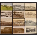Collection of Scottish Golf Course and Golf Club postcards in the Argyll and Bute area incl