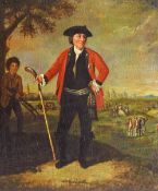Allan, David Scottish Artist (1744-1796) after – oil on canvas of the original famous painting Wm