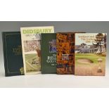 Collection of English Golf Club Centenary/History Golf Books from the 1880s onwards some signed (