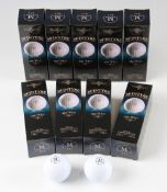 Collection of 30x McIntyre Golf Co “R.T.J” small dimple replica golf balls – all 1.68 and unused