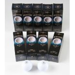 Collection of 30x McIntyre Golf Co “R.T.J” small dimple replica golf balls – all 1.68 and unused