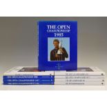 Collection of early The Open Golf Championship Official Annuals (9) - from the second publication in