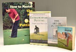 Collection of Putting Instruction golf books from Willie Park to date (4) Freddie Shoemaker with