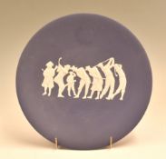 Wedgwood Jasperware 2001 WGC American Express Championship Plate limited edition 48 of 120 with 7