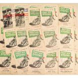 1967 Cradley Heath Speedway Programme Selection includes Challenge Match, League fixtures, World