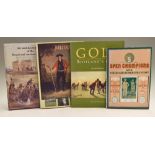 Interesting collection of Scottish History Golf Books - one signed (4)-David Hamilton signed - “Golf