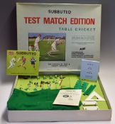 Subbuteo Test Match Cricket Table Cricket with 00 scale player figures, playing cloth, stumps, balls