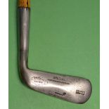 Fine Tom Stewart Makers St Andrews wry neck diamond back smf blade putter – showing the makers