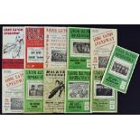 Collection of Long Eaton Speedway programmes from 1963-1974 (26) – to incl 2x 1963 first season in