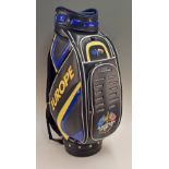 2010 Ryder Cup Presentation Tour Reciprocal Golf Club Bag - played in Wales for the first time