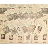 Quantity of 1968/69/70 Cradley Heath Speedway Programme Selection consisting of League races, Alan