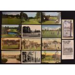 Collection of American Golf Course, Golf Club postcards in the Southern and Mid Pines Pinehurst