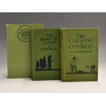 Collection of P G Wodehouse golf books (3) - “The Clicking of Cuthbert” 1st ed 1922 in the