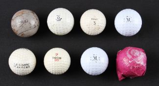 Fine Replica Featherie Golf ball et al (8) one of the best replica featherie golf balls seen with