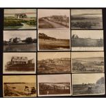 Collection of Scottish Golf Clubs and Golf Course postcards along the North Coast of Scotland from