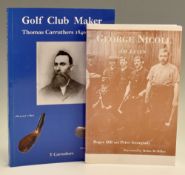 2x Notable early Club Makers Books – one signed - Roger Hill and Peter Georgiady signed “George