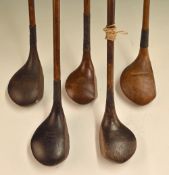 5x drivers, brassie and spoon various size socket head woods – John Knox Belfast left hand small