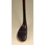Good R. Forgan & Son St Andrews “Black Majic” Pat mallet head putter – black ebonite/composite