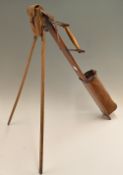 Geo G Bussey & Co Ltd “The Expert” Patent Automaton Caddie Golf Club Stand c1890 - c/w the