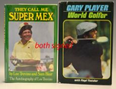 Lee Trevino and Gary Player signed Golfing Autobiographies (2) - Lee Trevino - “They Call Me Super