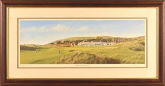 Peter Swales signed ltd ed colour print - “Saunton – The Hidden Jewel” signed by the artist in