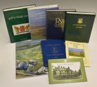Collection of English South/Coastal Golf Club Centenary/History Golf Books – one signed (8) – Rye