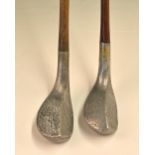 2x Standard Golf Co Mills MSD 2 Model lofted alloy woods - both with good hosels, makers shaft